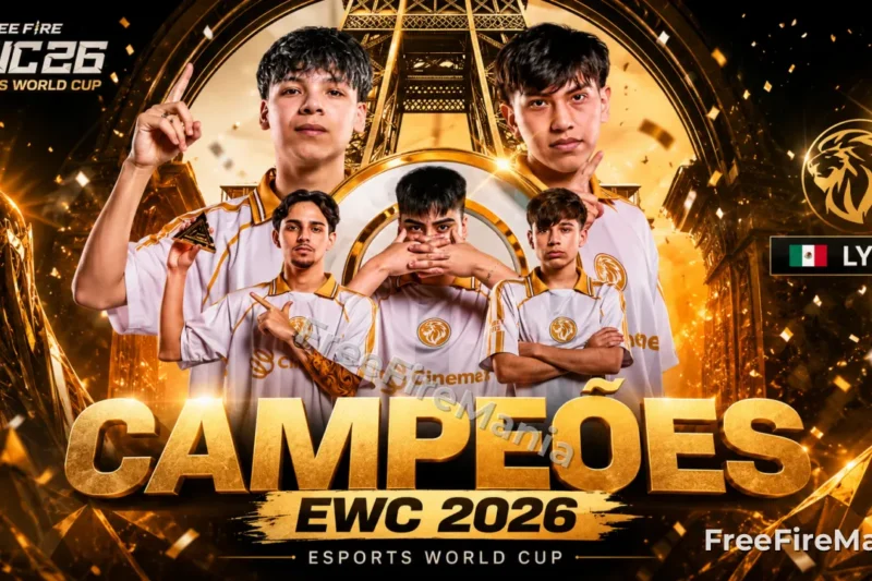 LYON campeón de Free Fire en EWC 2026: premio, récord y clasificación al Mundial